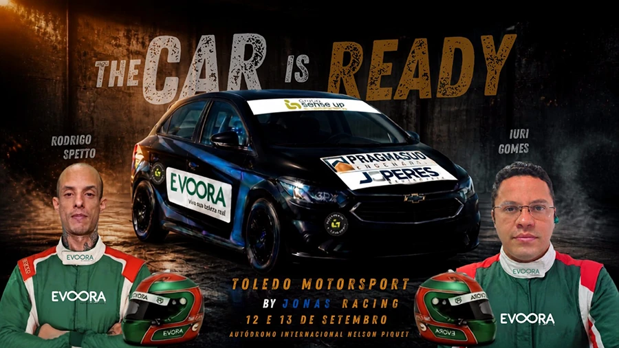 J. C. Peres e Pragmasud apoiam a Toledo Motorsport no Brasília Touring Series